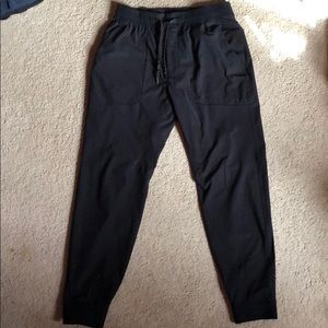 Men's Lululemon ABC Joggers, Black, Large